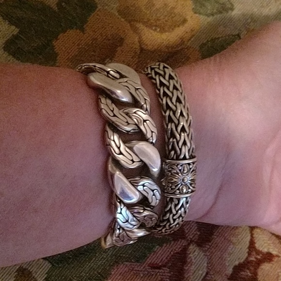 John Hardy Lava Fire Link Bracelet 7" - Picture 2 of 6